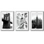 Imagem de Quadros Decorativos Textura CX Alta 3X 40x60 I Love New York