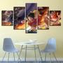 Imagem de Quadros One Piece 5 Peças Para Sala Decorativo Animes