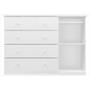 Imagem de Quarto Bebe 05 Peças Eloísa com Berço e Cômoda Branco