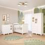 Imagem de Quarto Bebê Completo Berço Americano Marquesa 3 em 1 Guarda Roupa 3 Portas Cômoda Uli Faura