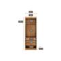 Imagem de Quarto Casal Modulado Rizon 4 Peças (1 Closet + 2 Guarda Roupas + 1 Complemento) QC215 Freijo Cumaru c/ Fendi - Novo Horizonte