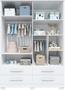 Imagem de Quarto Completo Bebê Moveis Peroba Charlo Elo MDF 04 portas