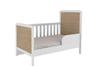 Imagem de Quarto Completo Bebe Moveis Peroba Tedy 04 portas MDF Branco Carvalho