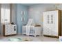 Imagem de Quarto Completo Bebê Tedy Moveis Peroba berço americano MDF