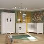 Imagem de Quarto Completo Pimpolho com berço 3 em 1 com rodízios Multimóveis Branco