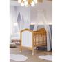 Imagem de Quarto de Bebê 2 Peças com Berço Capitonê Cômoda 4 Gavetas Aquarella Espresso Móveis