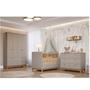 Imagem de Quarto de Bebê 3 Pçs com Berço, Cômoda 6 Gavetas e Gr 4 Portas 4 Gavetas Chantilly