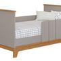 Imagem de Quarto de Bebê 3 Pçs com Berço, Cômoda 6 Gavetas e Gr 4 Portas 4 Gavetas Chantilly