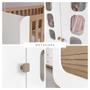 Imagem de Quarto de Bebê Berço e Cômoda 4 Gavetas Aconchego Henn