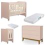 Imagem de Quarto de Bebê Berço Evolution + Cômoda 6 Gvts + 02 Colchões