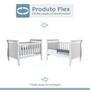 Imagem de Quarto de Bebê com Berço Mini Cama 100% Mdf Slim e Cômoda de Bebê 100% Mdf 4 Gavetas Soft Life