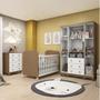 Imagem de Quarto de Bebê Completo Berço Americano Guarda Roupa 4 Portas Cômoda 4 Gavetas Júnior