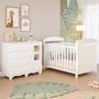 Imagem de Quarto de Bebê Completo Berço Americano Marquesa 3 Em 1 Cômoda Uli 4 Gavetas 1 Porta MDF