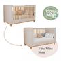 Imagem de Quarto de Bebê Completo Berço e Cômoda 4 Gavetas 100 MDF Lívia
