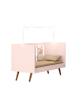Imagem de Quarto de Bebe Completo Com Colchão Q Encanto Retrô Rosa 