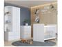 Imagem de Quarto de Bebê Completo com Guarda-roupa Berço e Cômoda Henn Labirinto Branco