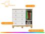 Imagem de Quarto de Bebê Completo com Guarda-roupa Berço