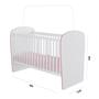 Imagem de Quarto de Bebê Completo Cômoda 4 Gavetas com Berço Arco-Íris