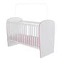 Imagem de Quarto de Bebê Completo Cômoda 4 Gavetas com Berço Arco-Íris