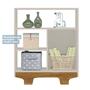 Imagem de Quarto de Bebê Completo Flocos 100% Mdf 4 Portas 2 Gavetas Off White/Ypê 4103 - Tigus Baby