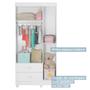 Imagem de Quarto de Bebê Completo Life 100% Mdf 3 Portas 6 Gavetas Branco/Ypê 2225 - Tigus Baby