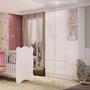 Imagem de Quarto de Bebê Completo Pimpolho com Guarda-Roupa 3 Portas, Cômoda e Berço Espresso Móveis