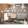 Imagem de Quarto de Bebê Irmãos com 2 Berços e Cômoda com Janela 100% MDF Uli