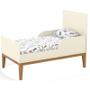 Imagem de Quarto de Bebê Unique 4 Portas com Cômoda 6 Gavetas e Painel Farm Off White Freijó Eco Wood - Matic