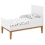 Imagem de Quarto de Bebe Unique 4 Portas com Cômoda Sapateira Branco Soft Eco Wood e Colchão Ortobom - Matic