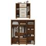 Imagem de Quarto de Casal Completo Guarda Roupa 6 Portas 3 Gavetas com Cômoda