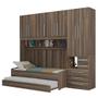 Imagem de Quarto de Solteiro sem as Camas com Guarda-Roupa 1326SD San Remo