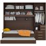 Imagem de Quarto de Solteiro sem as Camas com Guarda-Roupa 1326SD San Remo