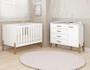 Imagem de Quarto Infantil Comoda Berço Mini Cama Iris - Moveis Estrela