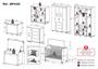 Quarto Infantil Completo com Berço Americano 3 em 1 para Colchão 130x70cm Multimóveis MP4345 Imagem de Quarto Infantil Completo com Berço Americano 3 em 1 para Colchão 130x70cm Multimóveis MP4345