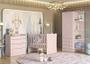 Imagem de Quarto Infantil Lua Encantada Guarda Roupa , Berço e Cômoda Trocador Rosa