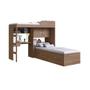 Imagem de Quarto Juvenil Com Cama Alta Lion E Cama Tokio