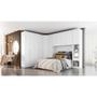 Imagem de Quarto Modulado Bari 5 Peças 1 Armário Ponte + 1 Closet + 2 Guarda Roupas + 1 Complemento QCM03 Freijó/FendiOff