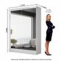 Imagem de Quarto Modulado Casal com Espelho 6 Portas Belém Premium Carioca Móveis