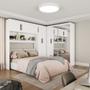 Imagem de Quarto Modulado Casal com Espelho 7 Portas Belém Premium Carioca Móveis