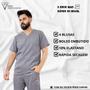 Imagem de Quatro Blusa Scrub Masculina Varias Cores