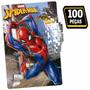 Imagem de Quebra-Cabeça - 100 Peças - Marvel - Spiderman - Toyster