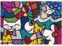 Imagem de Quebra-cabeça 1000 Peças Paisagem - Puzzles Adultos Happy Romero Britto Grow