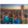 Imagem de Quebra-Cabeça 1000 Peças Paisagens Noturnas Marina de Dubai Toyster 2308