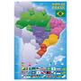 Imagem de Quebra Cabeça 200 Peças Mapa Do Brasil Grow 03936