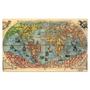 Imagem de Quebra-Cabeça 2000 peças Mapa Mundi 1565 - Toyster