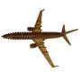 Imagem de Quebra Cabeça 3D Avião Boeing Mdf