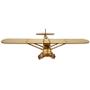 Imagem de Quebra-Cabeça 3D Miniatura Colecionável Avião Monomotor em MDF ARTE