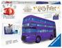 Imagem de Quebra-Cabeça 3D Ravensburger Harry Potter - Ônibus do Cavaleiro - 216 Peças (8+)
