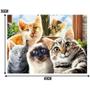 Imagem de Quebra cabeça 500 pcs - selfie cats