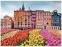 Imagem de Quebra-cabeça 500 Peças Paisagem - Puzzles Adultos Flores de Amsterdã